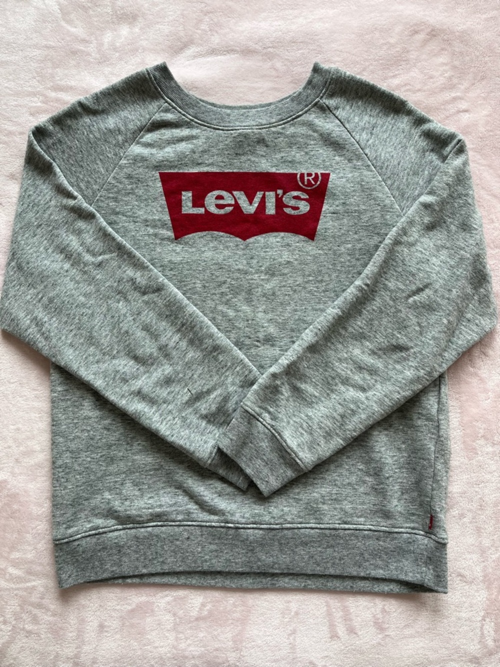 Levi's Gray Crewneck Sweatshirt